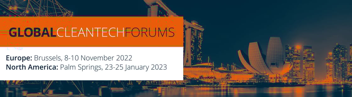 Global Cleantech Forums banner 2